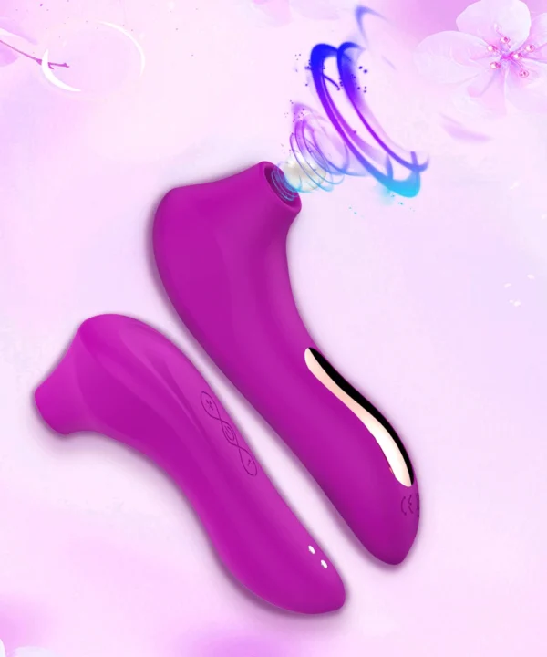 Vibromasseur silencieux à succion pour femmes – bien-être intime » : Clitoral Suction Vibrator – Air Pulse Stimulation, Silent, Waterproof & USB Rechargeable – Image 9