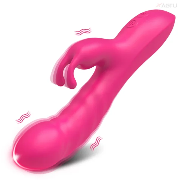 Vibromasseur Lapin Réaliste pour Femme – Stimulateur du Point G & Clitoris, 10 Modes de Vibration – Jouet Sexuel Adulte (18+) – Image 13