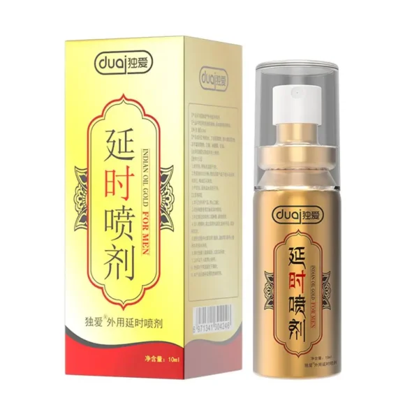 Spray Retardant Homme à l’Huile Indienne – Massage Intime, Contrôle de l’Éjaculation & Plaisir Prolongé – Pour Hommes & Femmes – Image 4