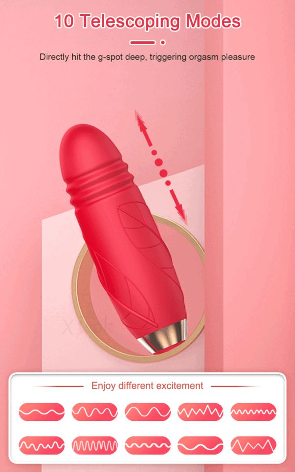 .  💖 Vibromasseur Femme 2 en 1 – Stimulateur Clitoridien & Mamelon – Mode Léchage et Vibration 🔥 Silicone Doux | Certifié CE – Image 13